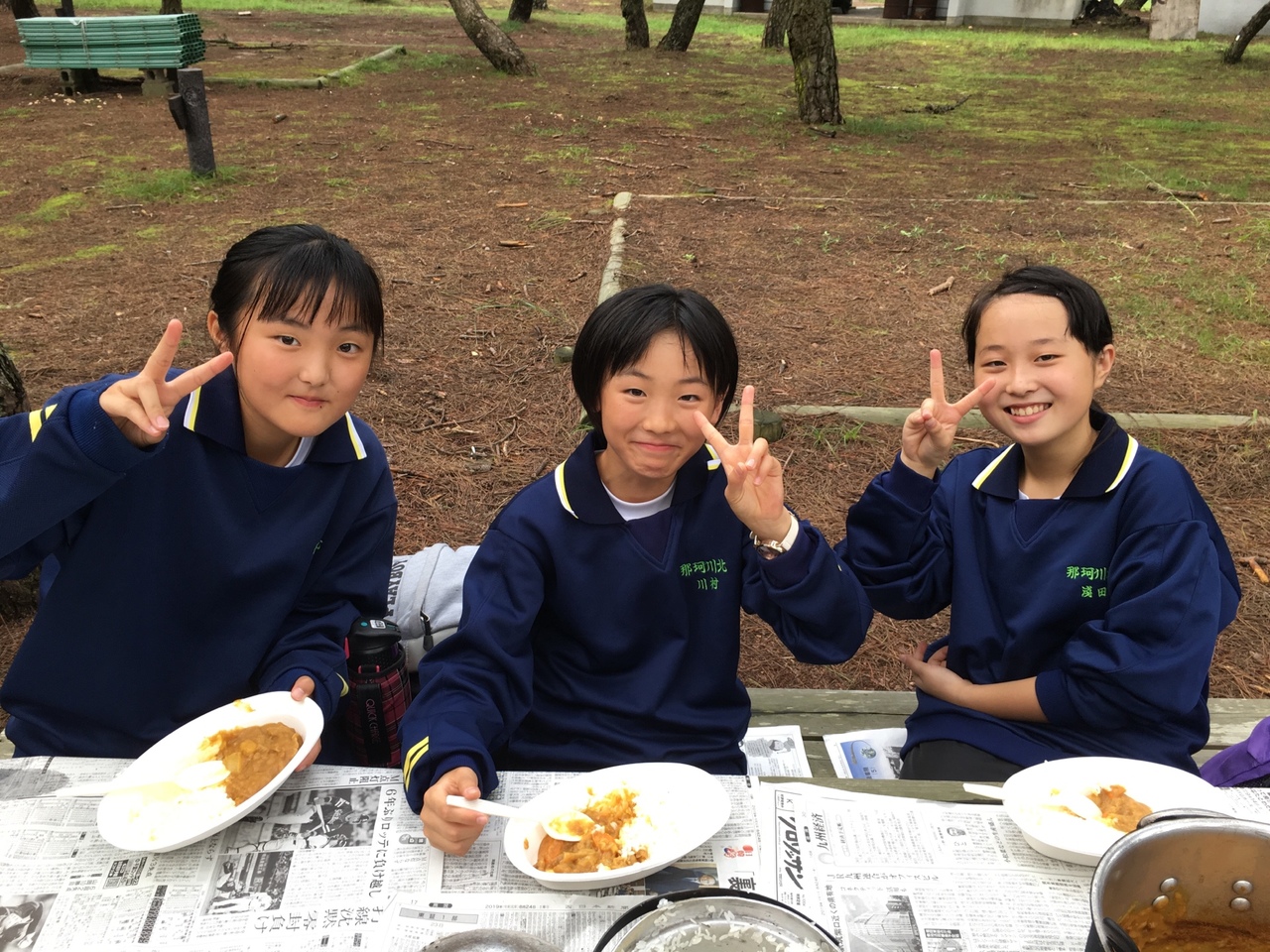 那珂川北中学校 令和元年度自然教室