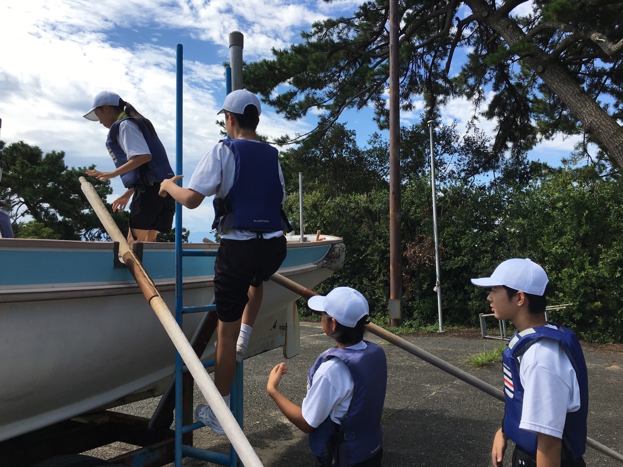 那珂川北中学校 令和元年度自然教室