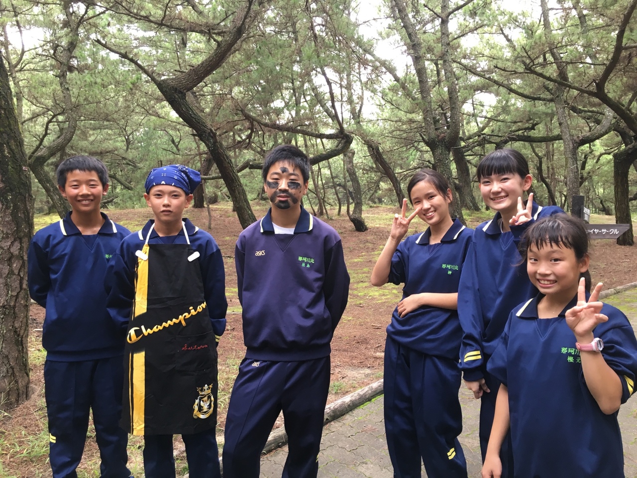 那珂川北中学校 令和元年度自然教室