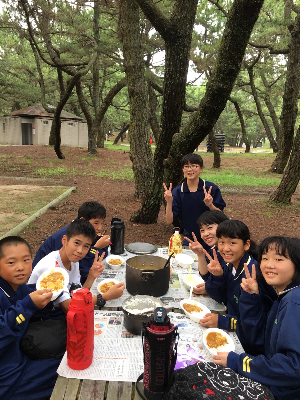 那珂川北中学校 令和元年度自然教室