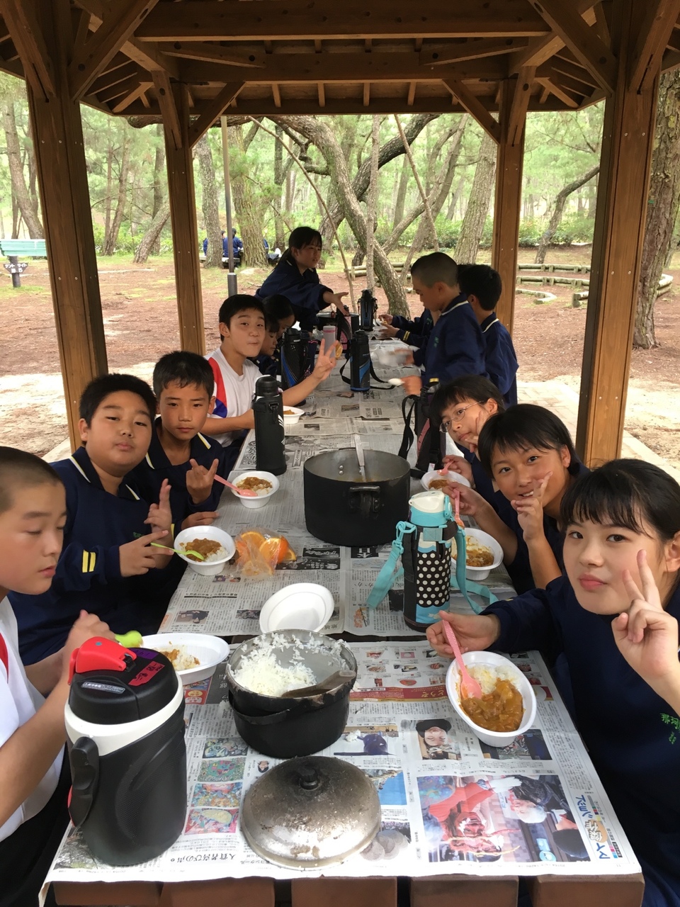 那珂川北中学校 令和元年度自然教室
