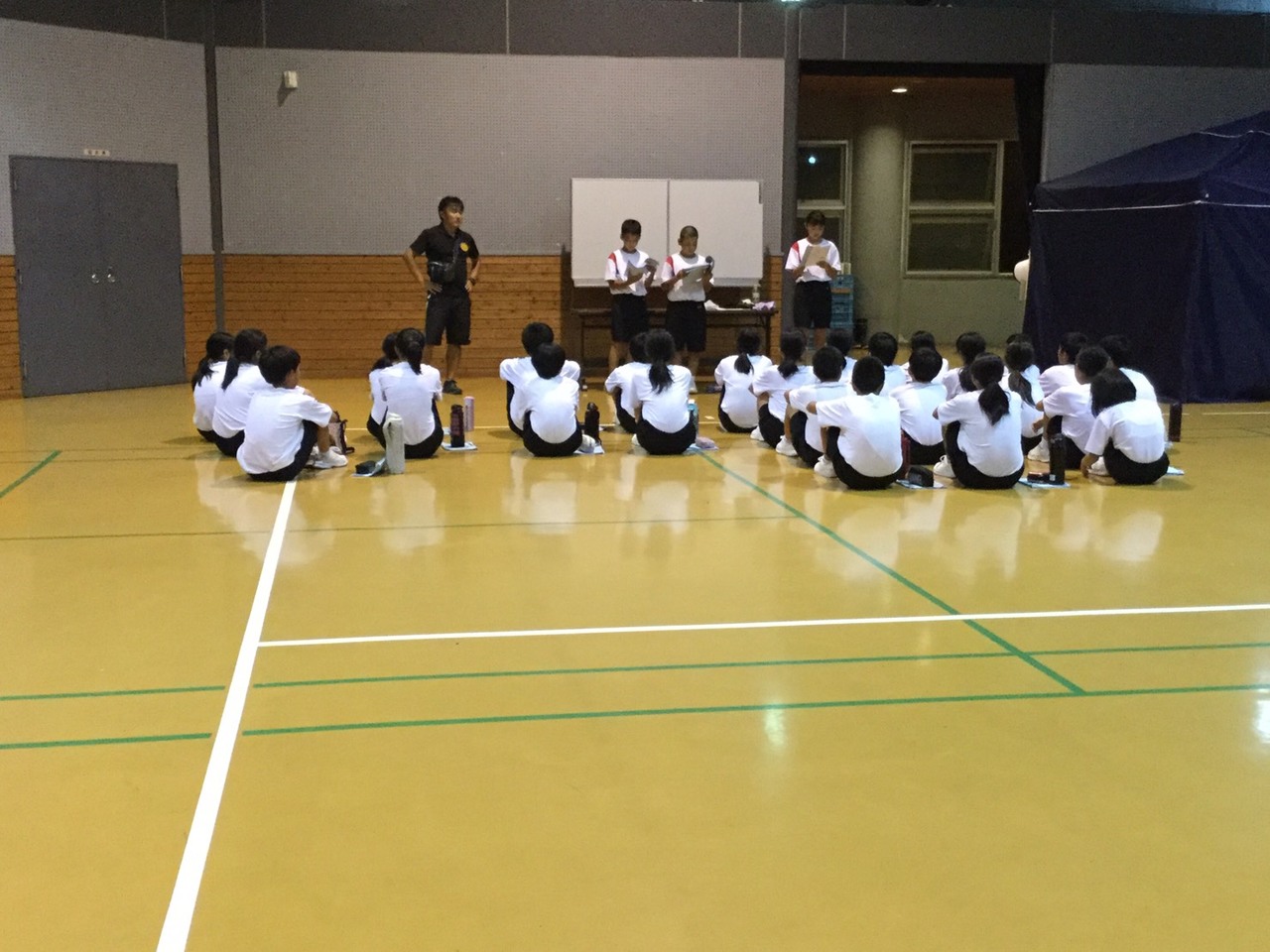 那珂川北中学校 令和元年度自然教室