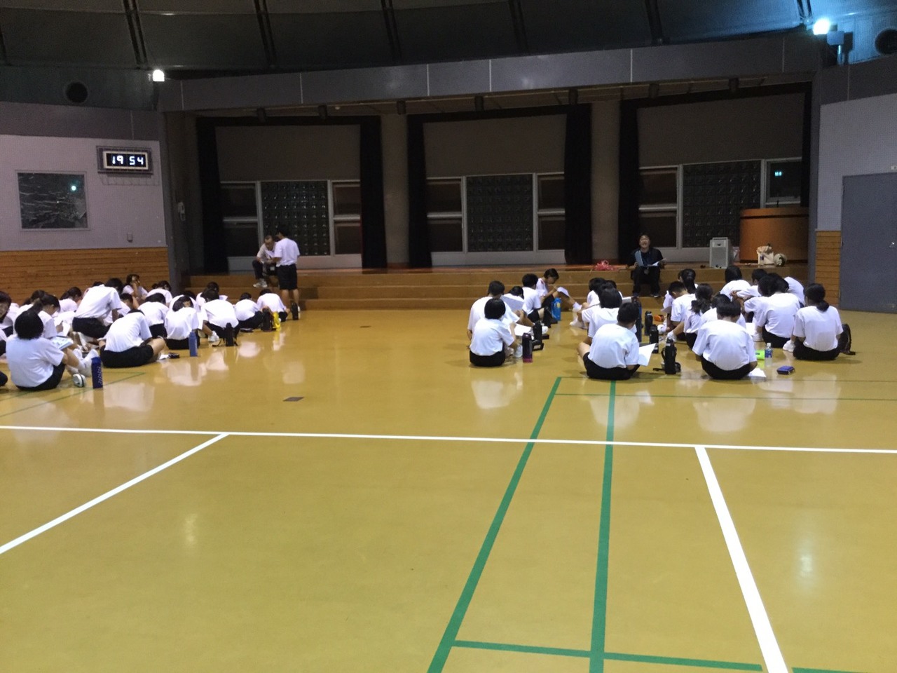 那珂川北中学校 令和元年度自然教室