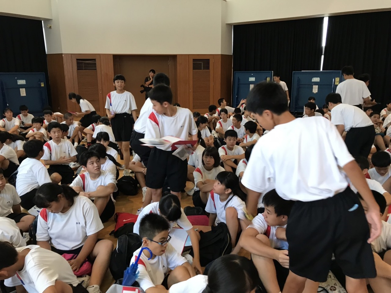 那珂川北中学校 令和元年度自然教室