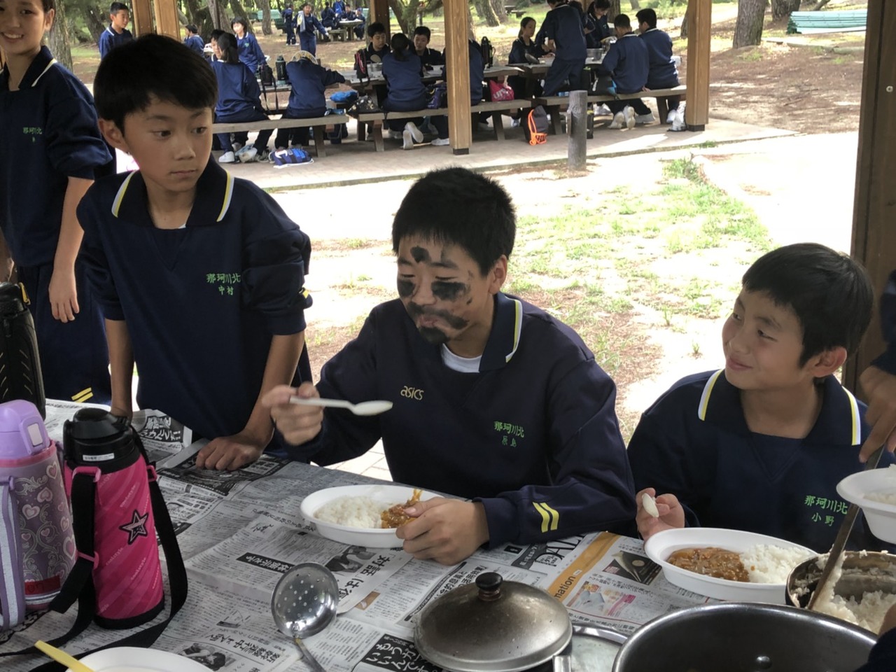 那珂川北中学校 令和元年度自然教室