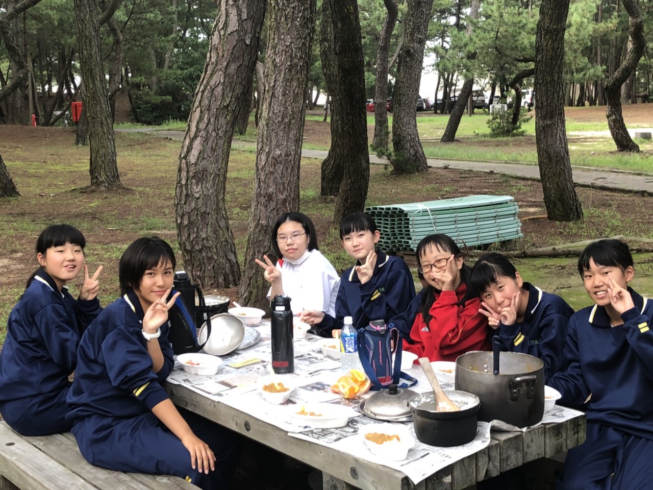 那珂川北中学校 令和元年度自然教室