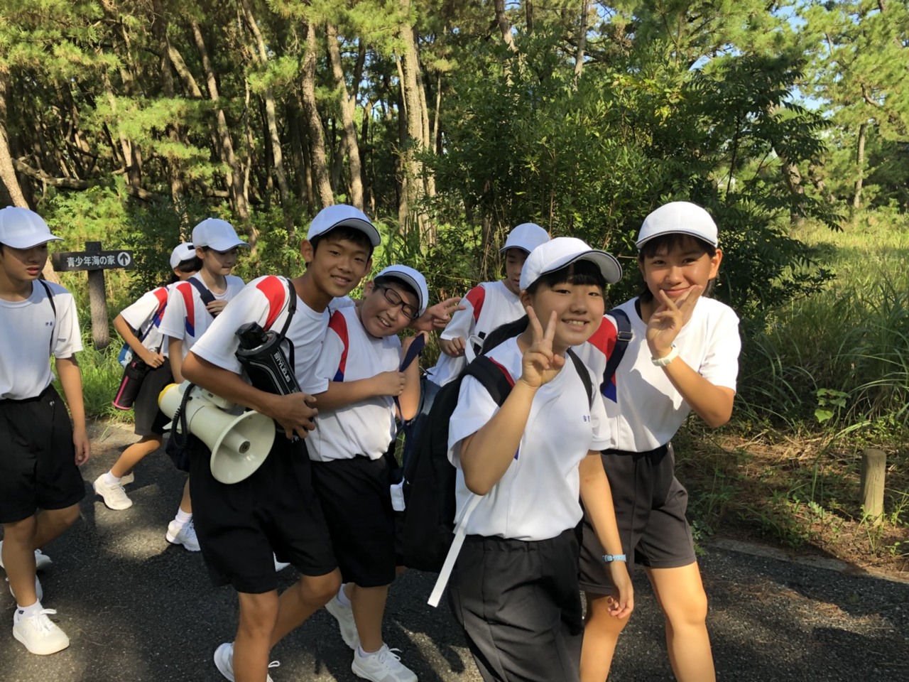 那珂川北中学校 令和元年度自然教室