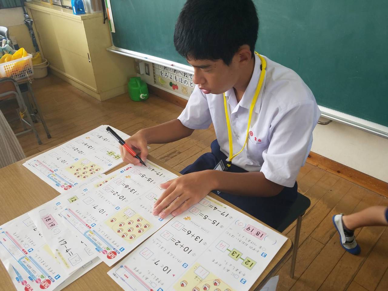 那珂川北中学校 ２年生の職業体験