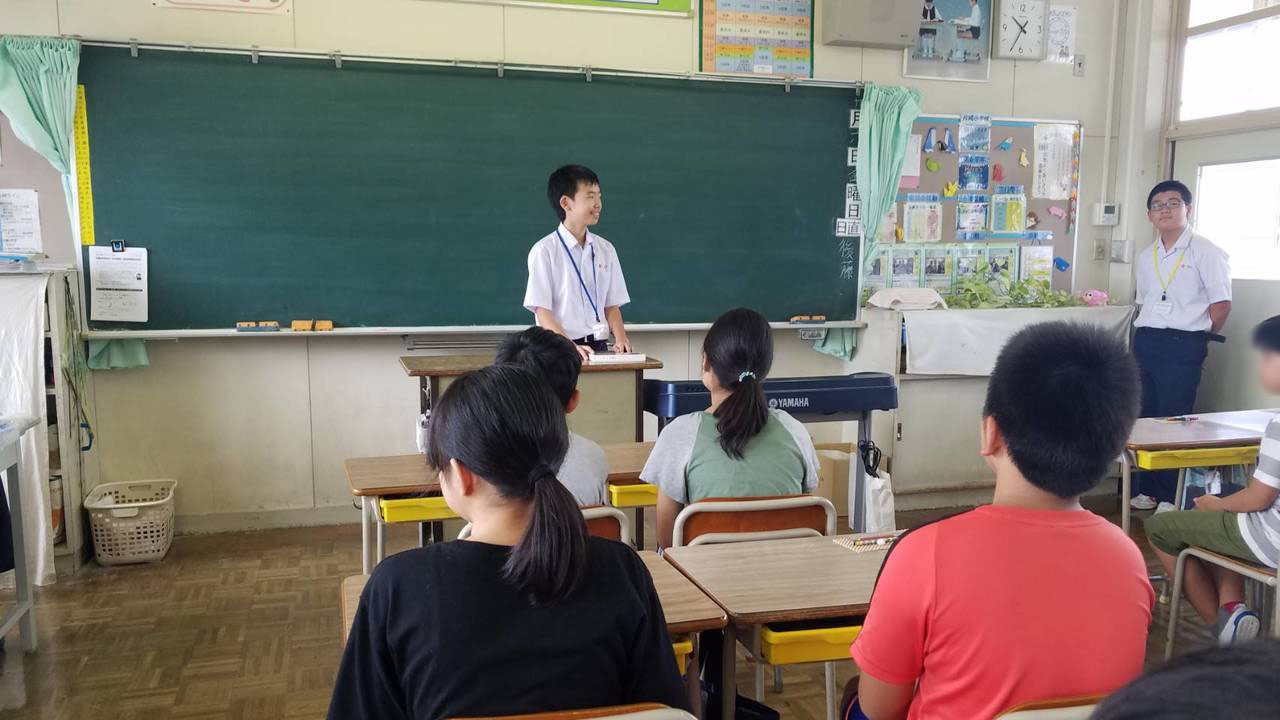 那珂川北中学校 ２年生の職業体験