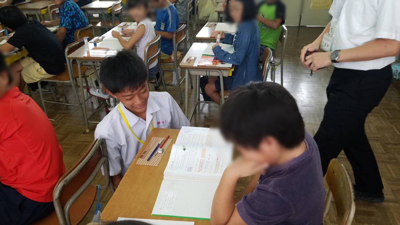 那珂川北中学校 ２年生の職業体験