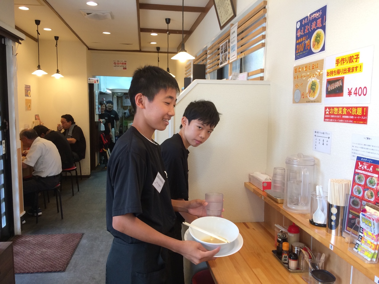 那珂川北中学校 ２年生の職業体験