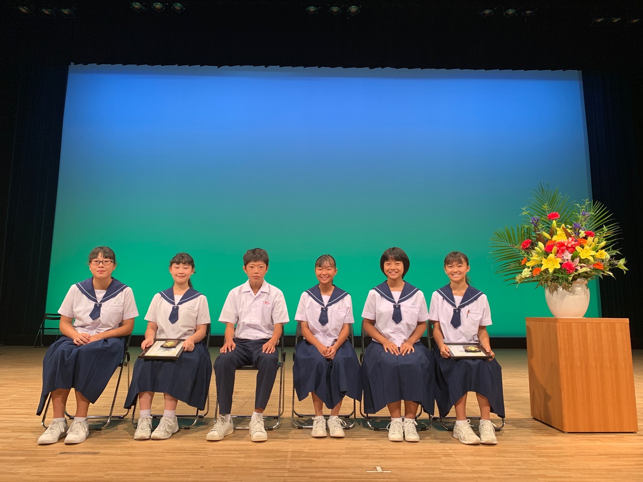 那珂川北中学校 かわせみ杯にて