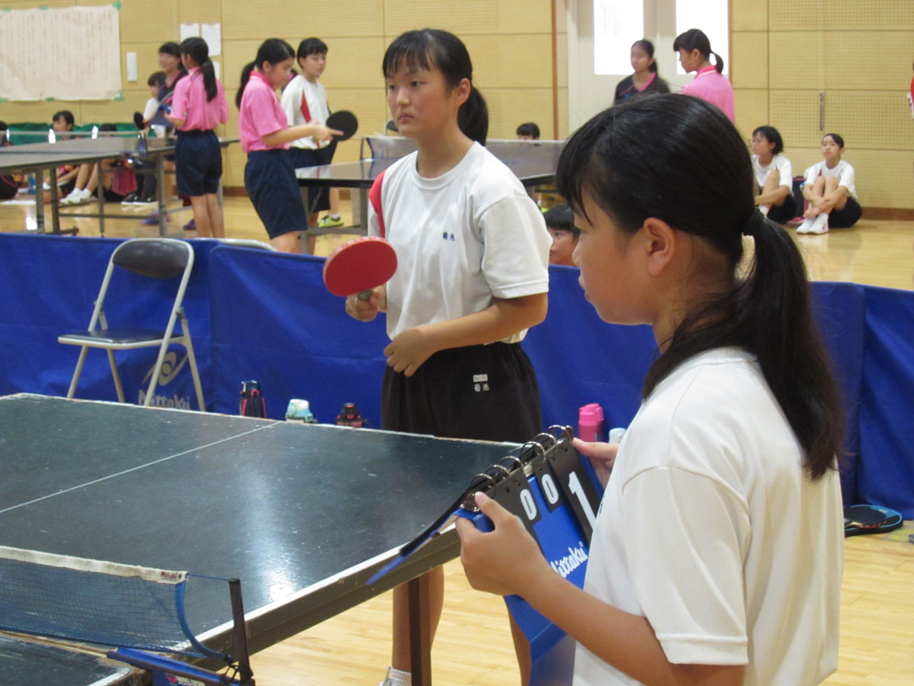 那珂川北中学校 卓球部新体制