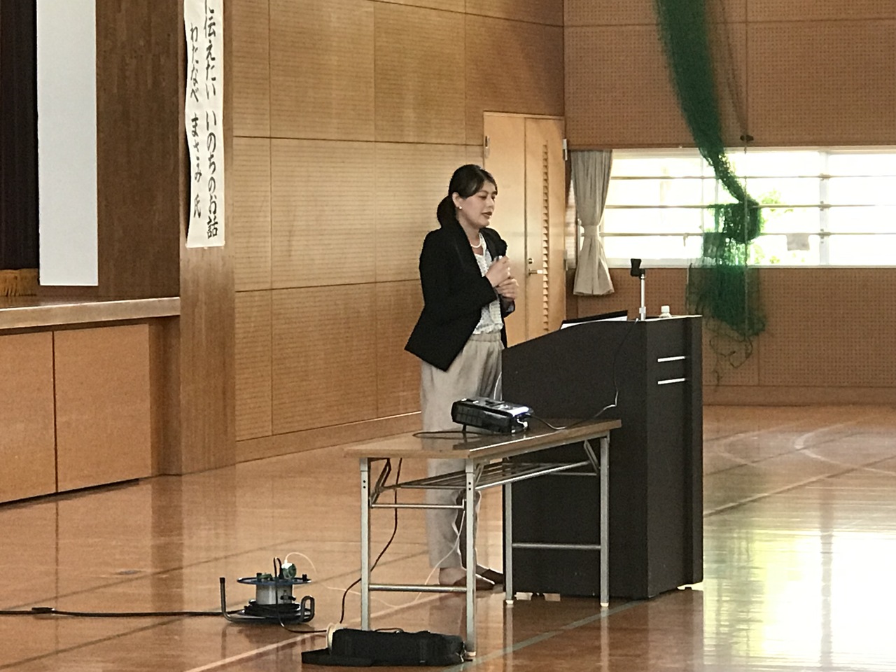 那珂川北中学校 いのちの授業