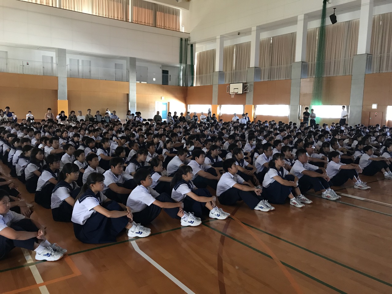 那珂川北中学校 いのちの授業