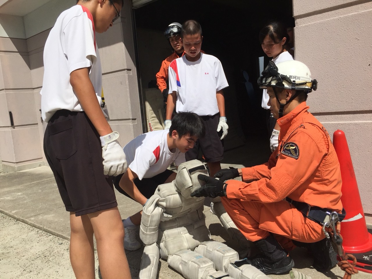 那珂川北中学校 ２年生の職業体験