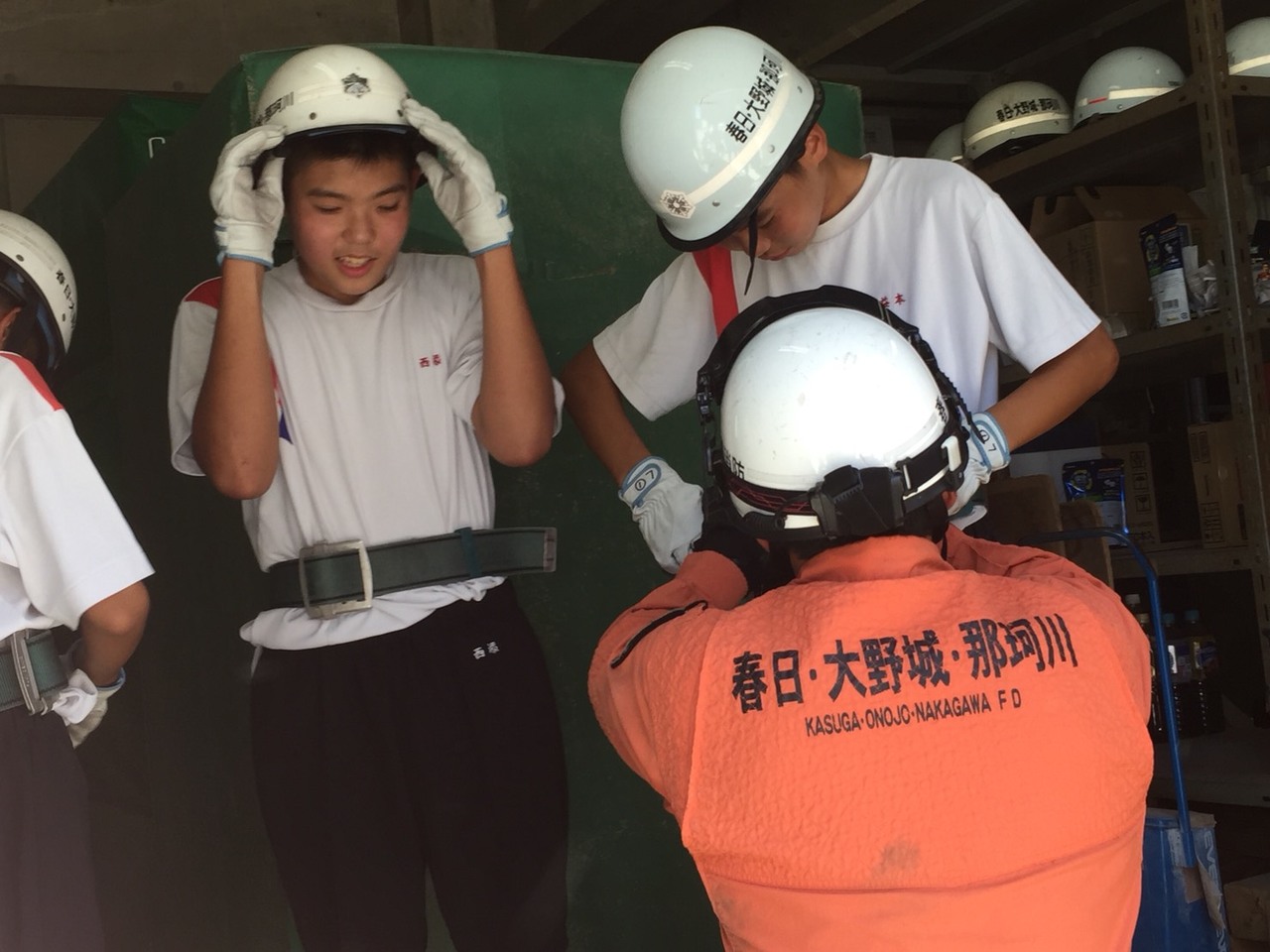 那珂川北中学校 ２年生の職業体験