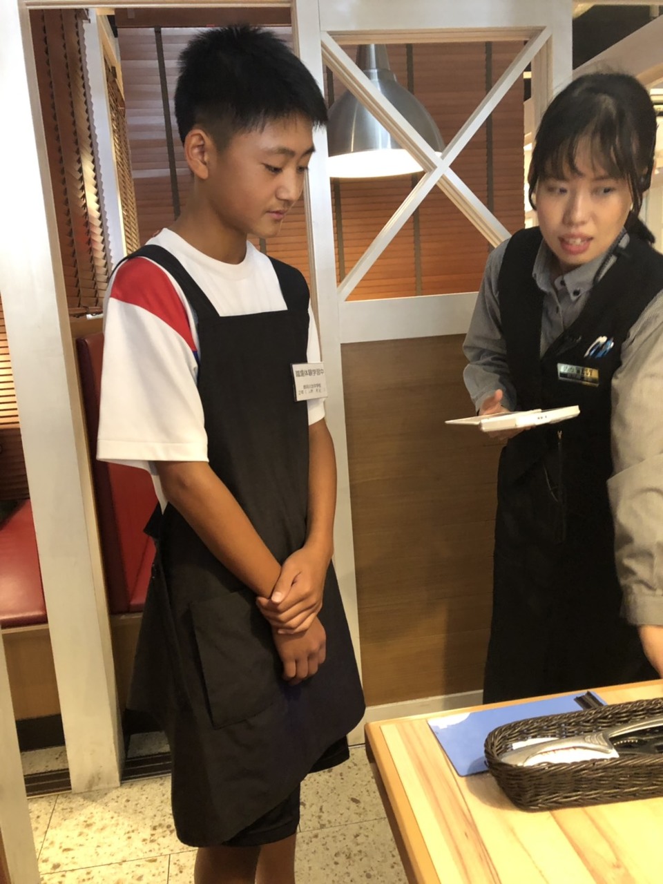 那珂川北中学校 ２年生の職業体験