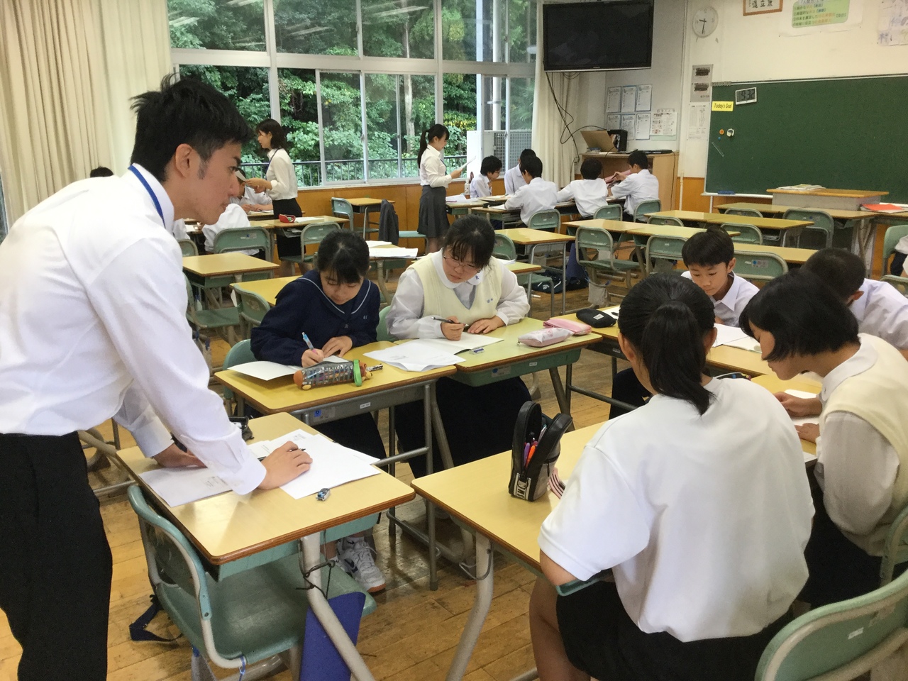 那珂川北中学校 １・２年生「Ｎスペ講座」の開催