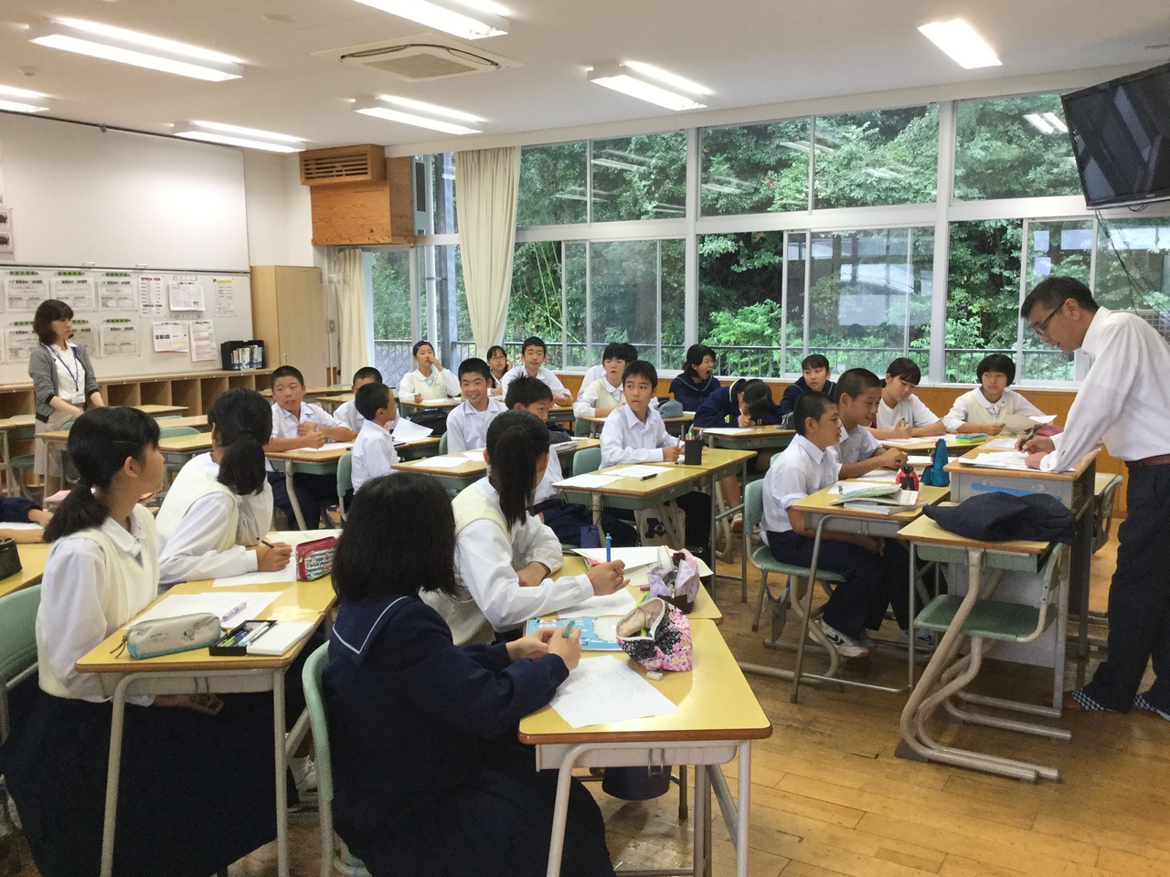 那珂川北中学校 １・２年生「Ｎスペ講座」の開催