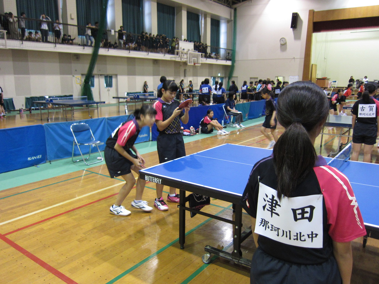 那珂川北中学校 女子卓球部