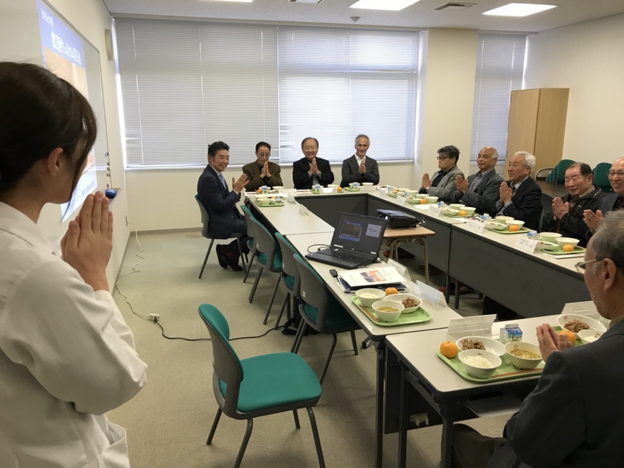 那珂川北中学校 ウェルカム区長会
