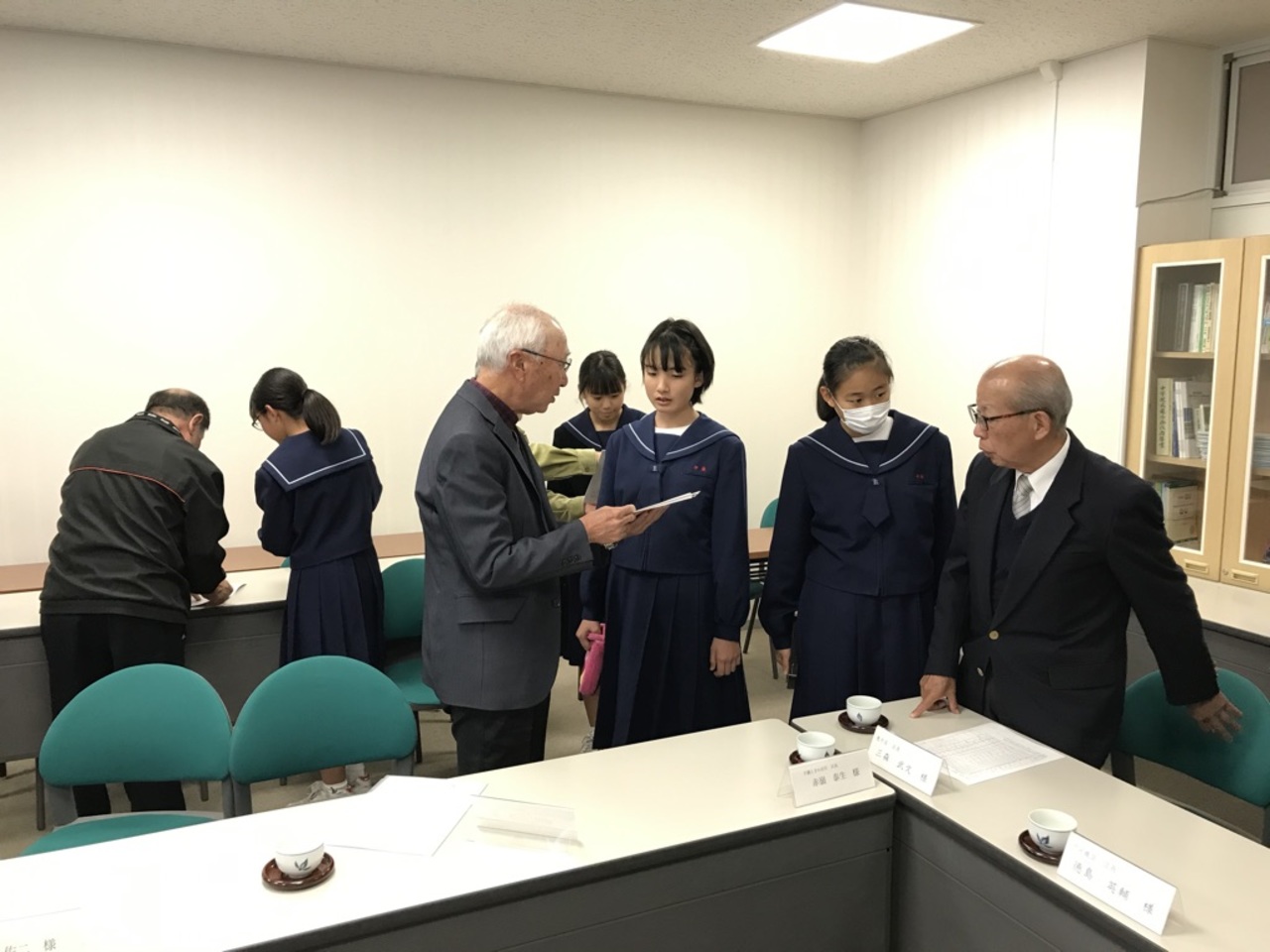 那珂川北中学校 ウェルカム区長会