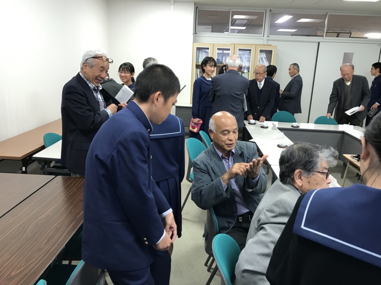 那珂川北中学校 ウェルカム区長会