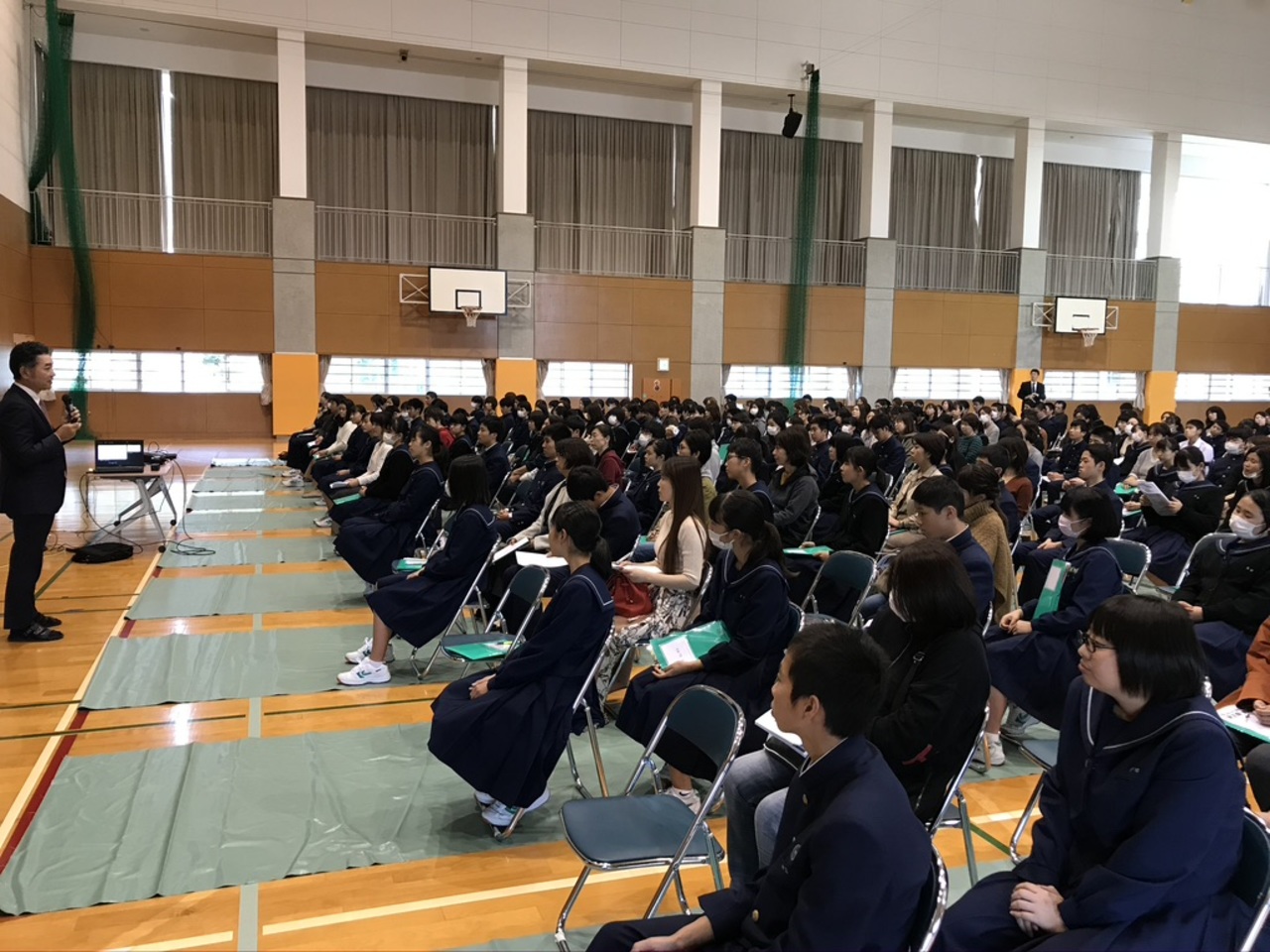 那珂川北中学校 進路説明会
