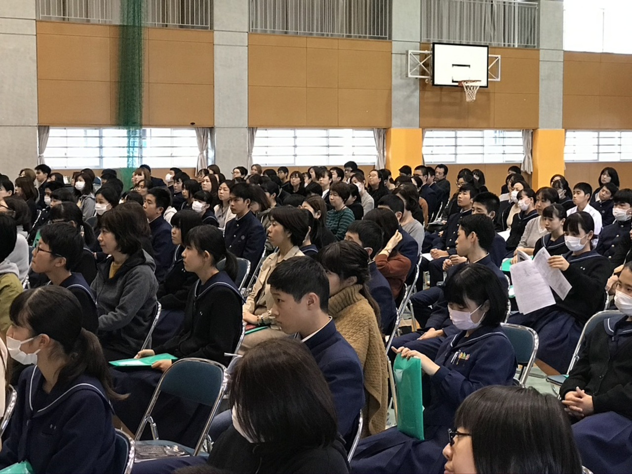 那珂川北中学校 進路説明会