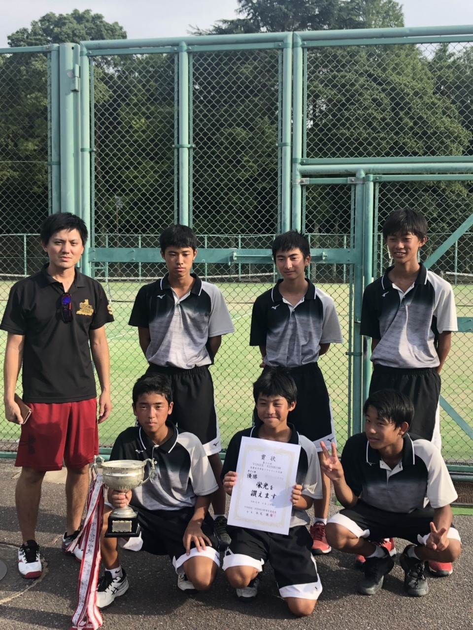 那珂川北中学校 男子ソフトテニス部
