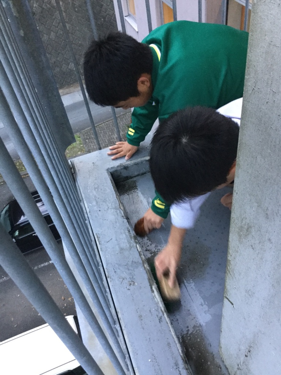 那珂川北中学校 校内清掃ボランティア