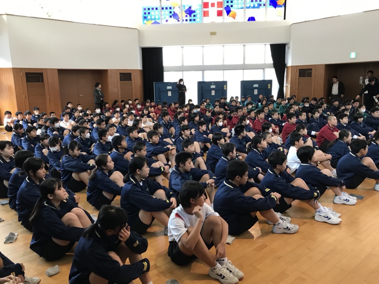那珂川北中学校 校内清掃ボランティア