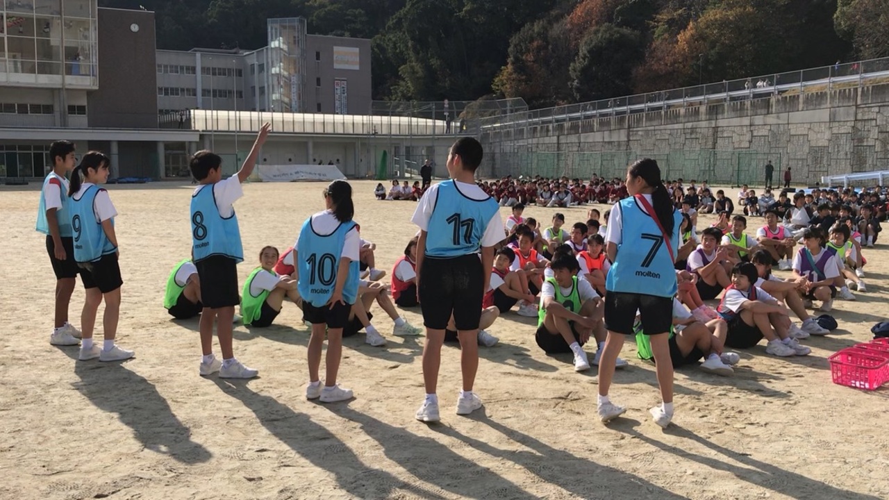 那珂川北中学校 北風走
