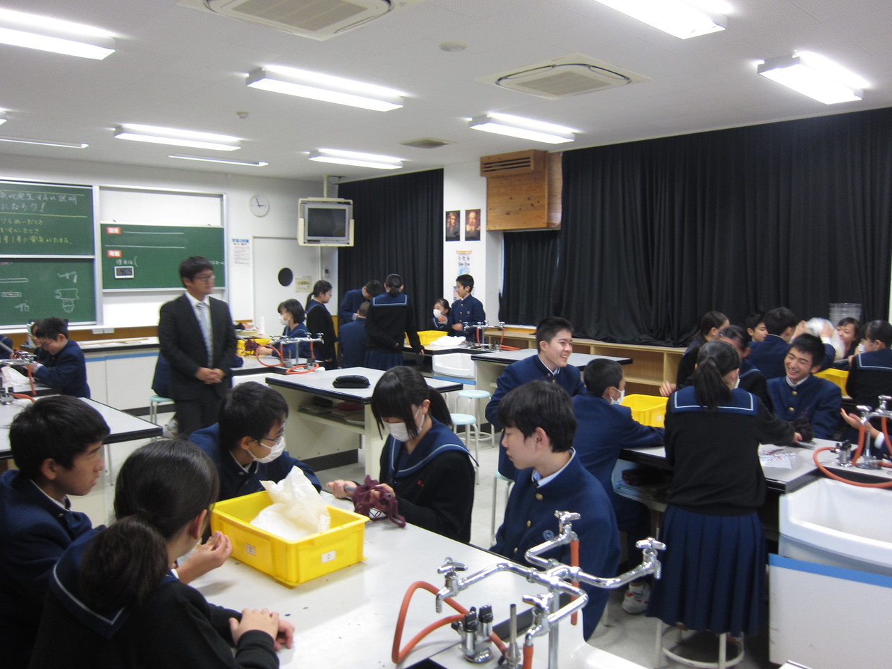 那珂川北中学校　授業参観
