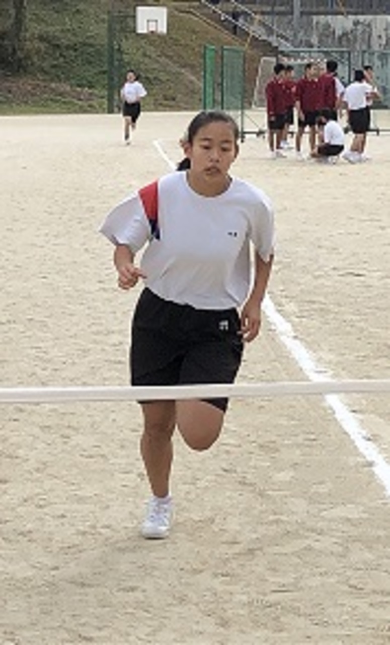 那珂川北中学校 北風走