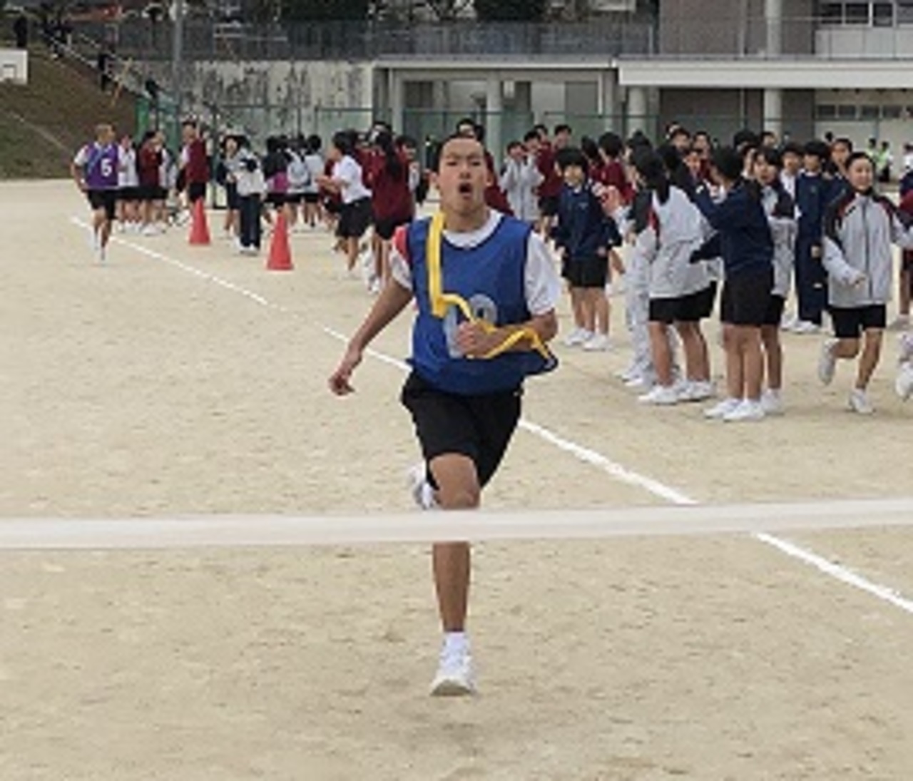 那珂川北中学校 北風走