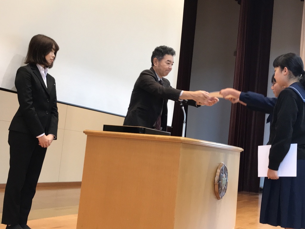 那珂川北中学校 ３学期始業式