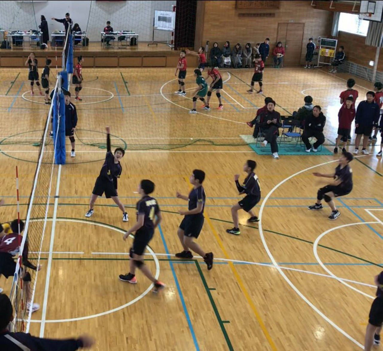 那珂川北中学校　男子バレーボール部