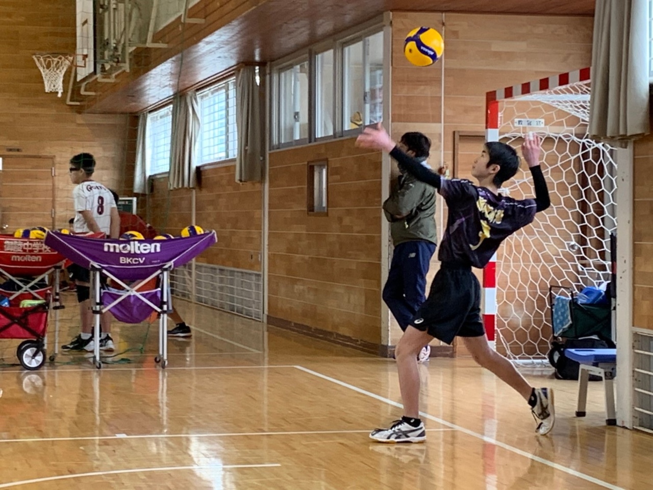 那珂川北中学校　男子バレーボール部