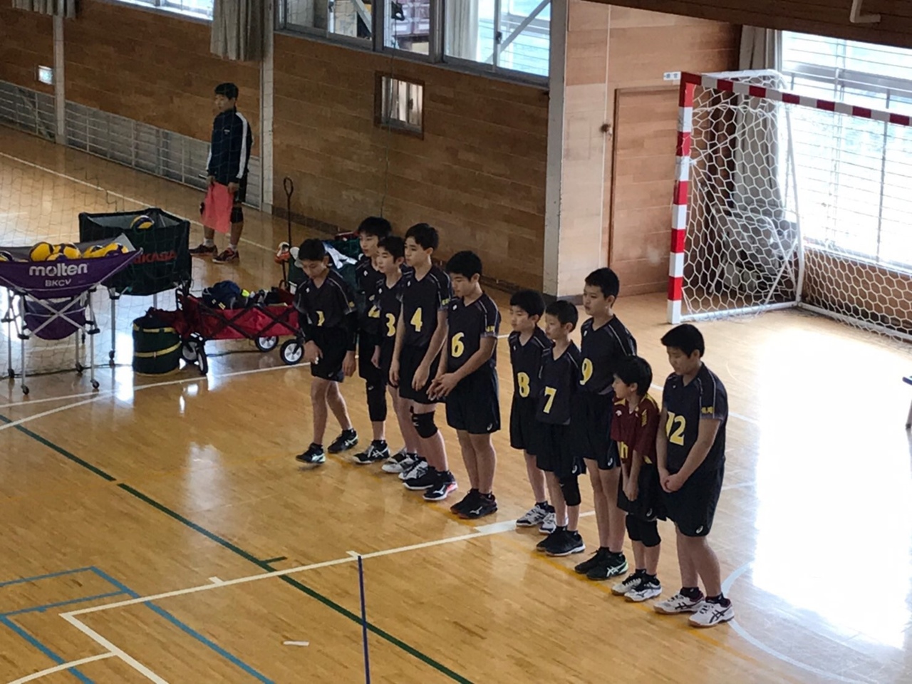 那珂川北中学校　男子バレーボール部
