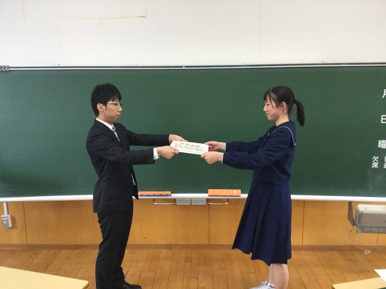 那珂川北中学校 第16回卒業証書授与式
