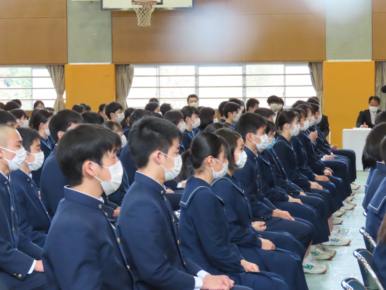 那珂川北中学校 第16回卒業証書授与式