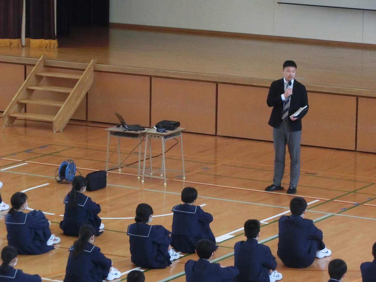 那珂川北中学校　赴任式・始業式