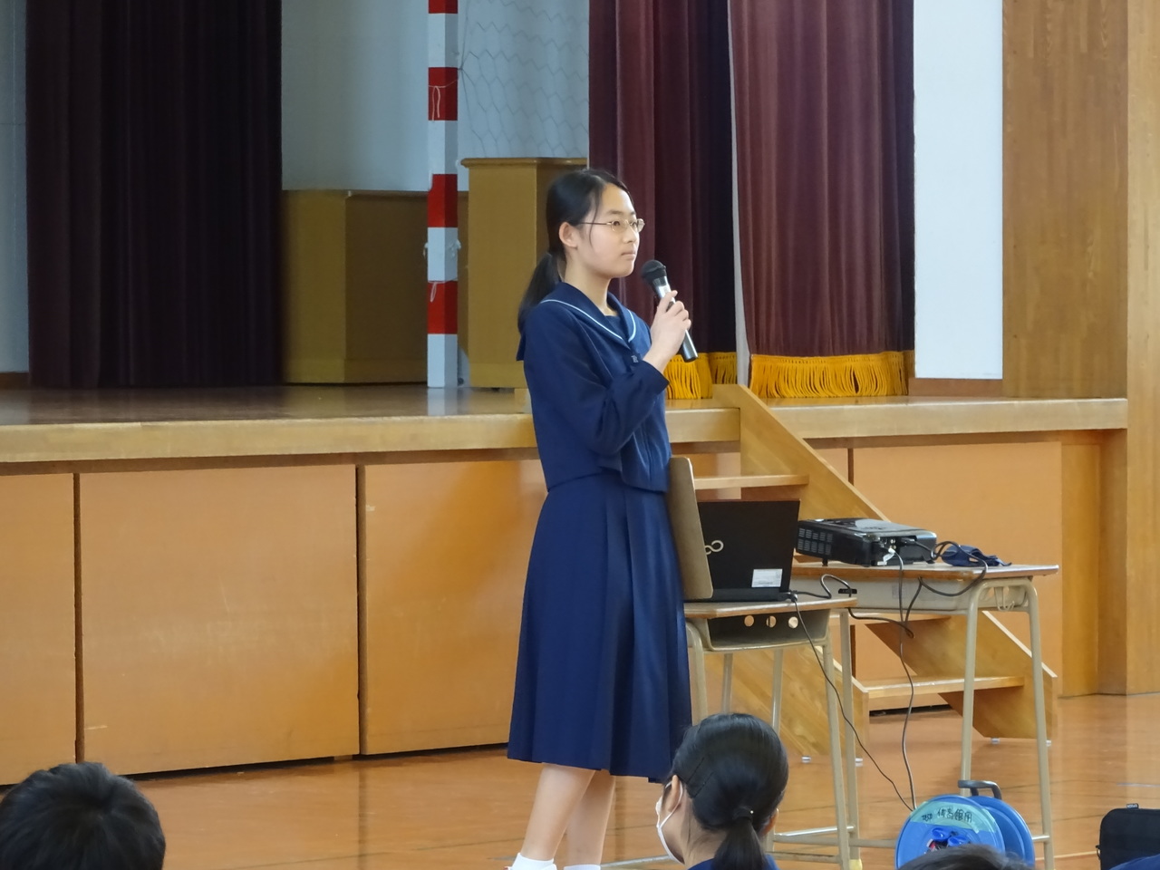 那珂川北中学校　赴任式・始業式
