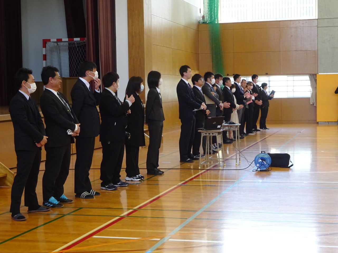 那珂川北中学校　赴任式・始業式