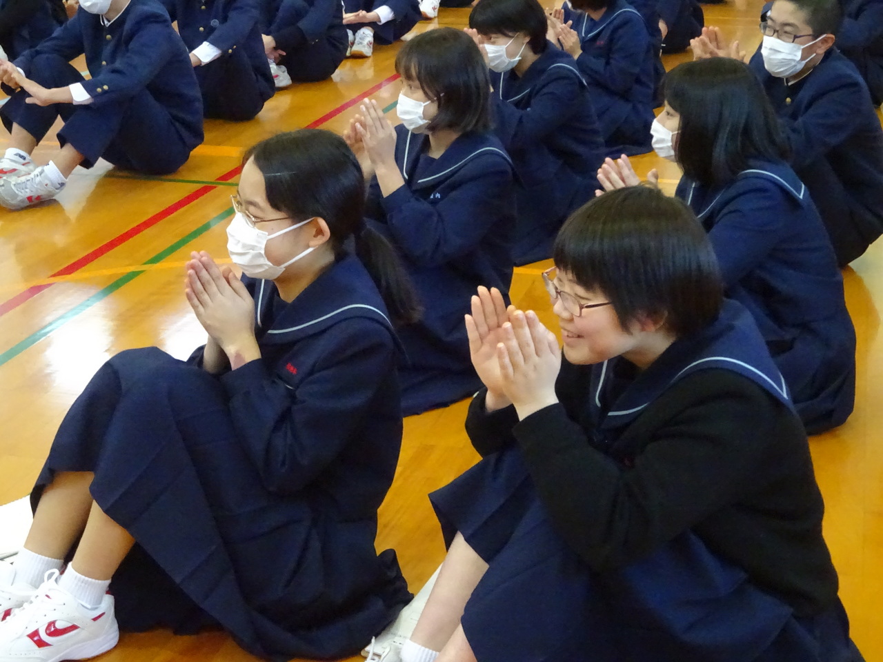 那珂川北中学校　赴任式・始業式