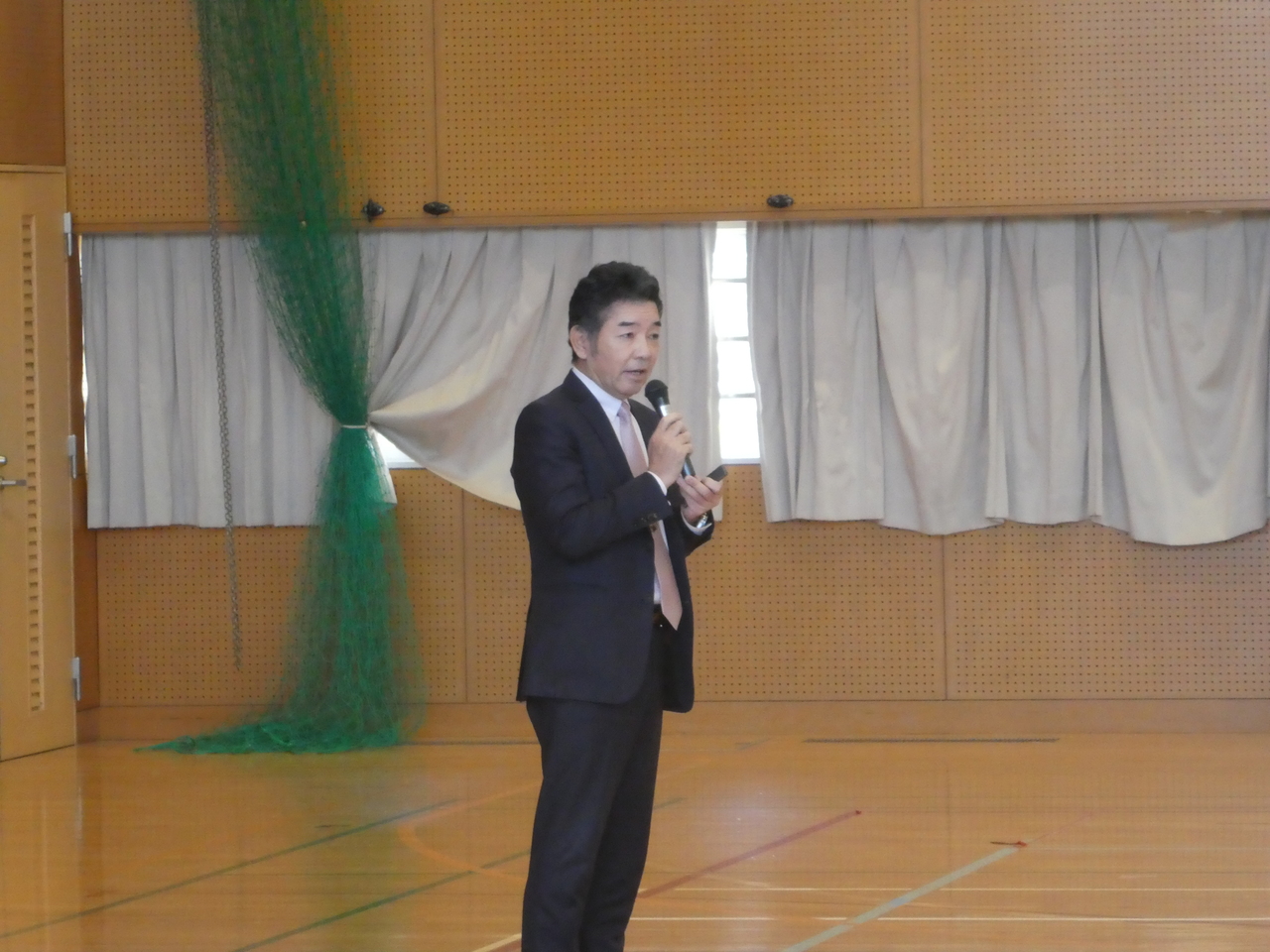 那珂川北中学校　赴任式・始業式