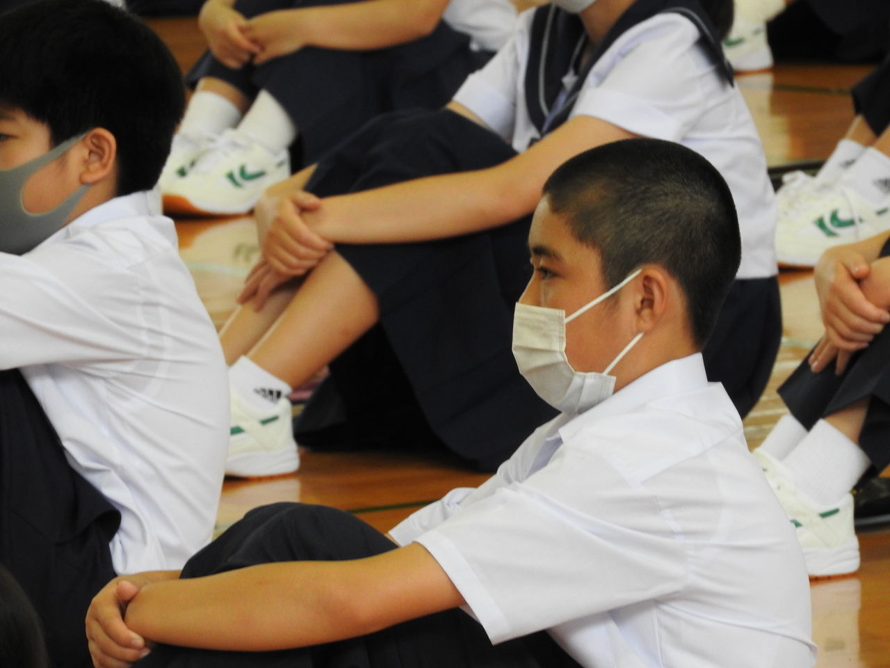 那珂川北中学校 対面式・生徒会オリエンテーション