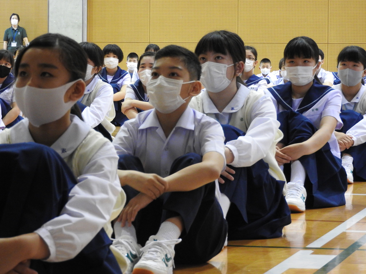 那珂川北中学校 対面式・生徒会オリエンテーション